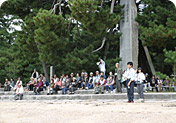 県史跡　万葉集遺跡長門島松原
