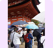 多宝塔を見学